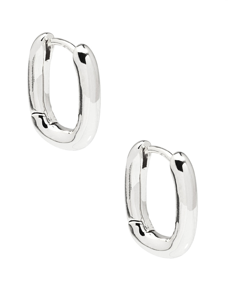 Small Chunky U-Shape Huggie Earring