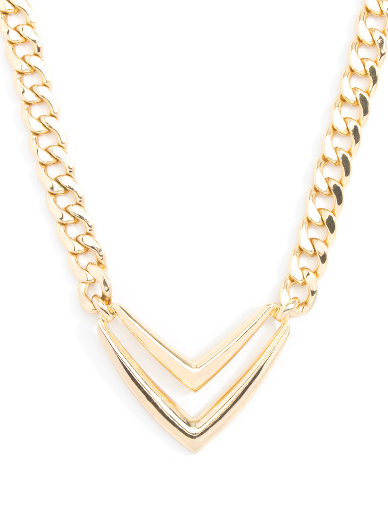 Double Arrow Necklace
